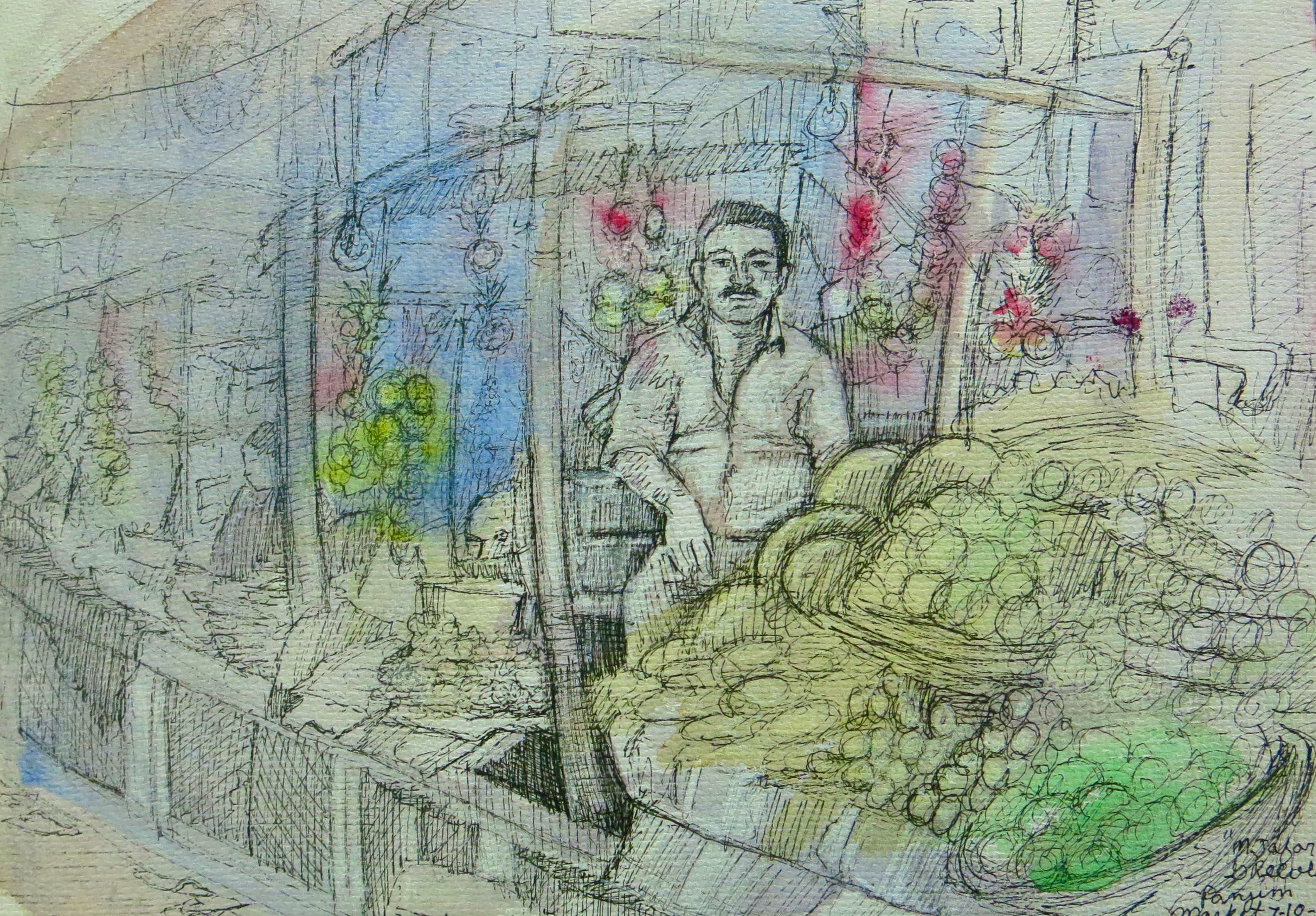 From Market | From Market Charcoal pencil sketch; A3 sheet; … | Flickr